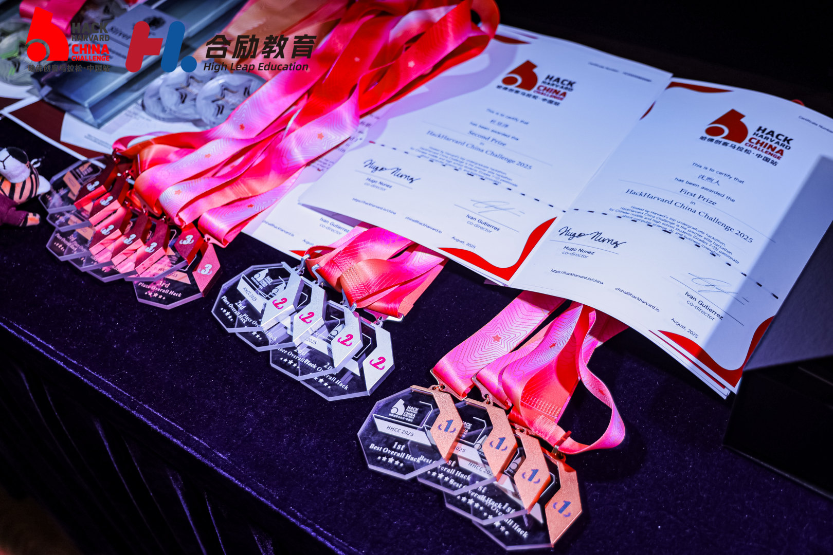 HackHarvard China awards and medals